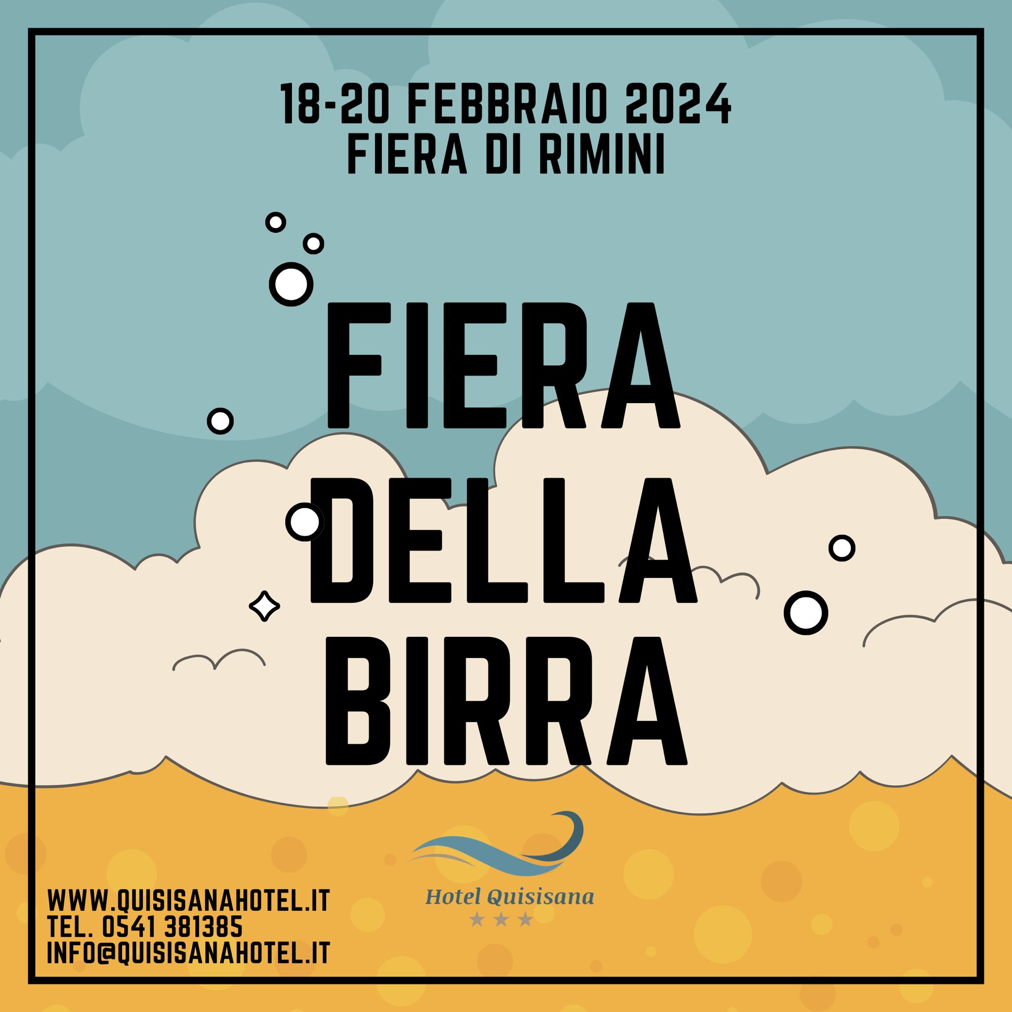 Offerta Fiera della Birra 2024 Rimini Hotel vicino alla fiera